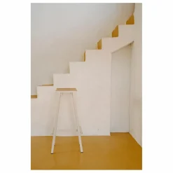 Tabouret Haut 75 cm Taburete 8 | Ivoire