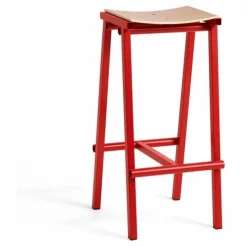 Tabouret Haut 75 cm Taburete 8 | Rouge