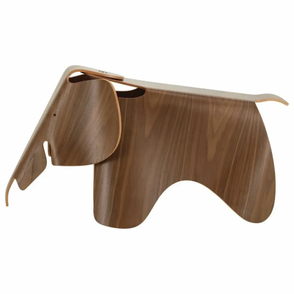 Tabouret éléphant Eames | Bois foncé