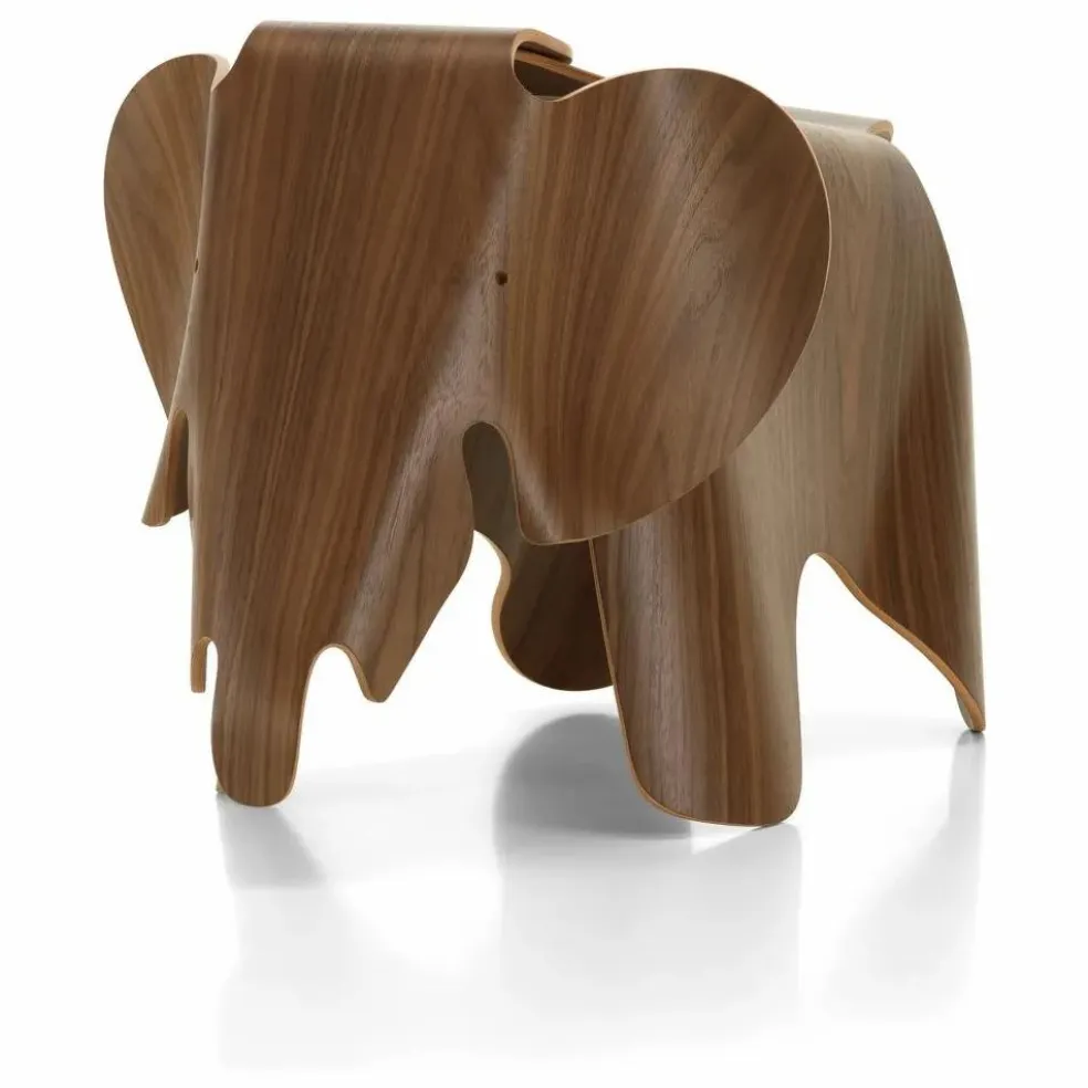 Tabouret éléphant Eames | Bois foncé