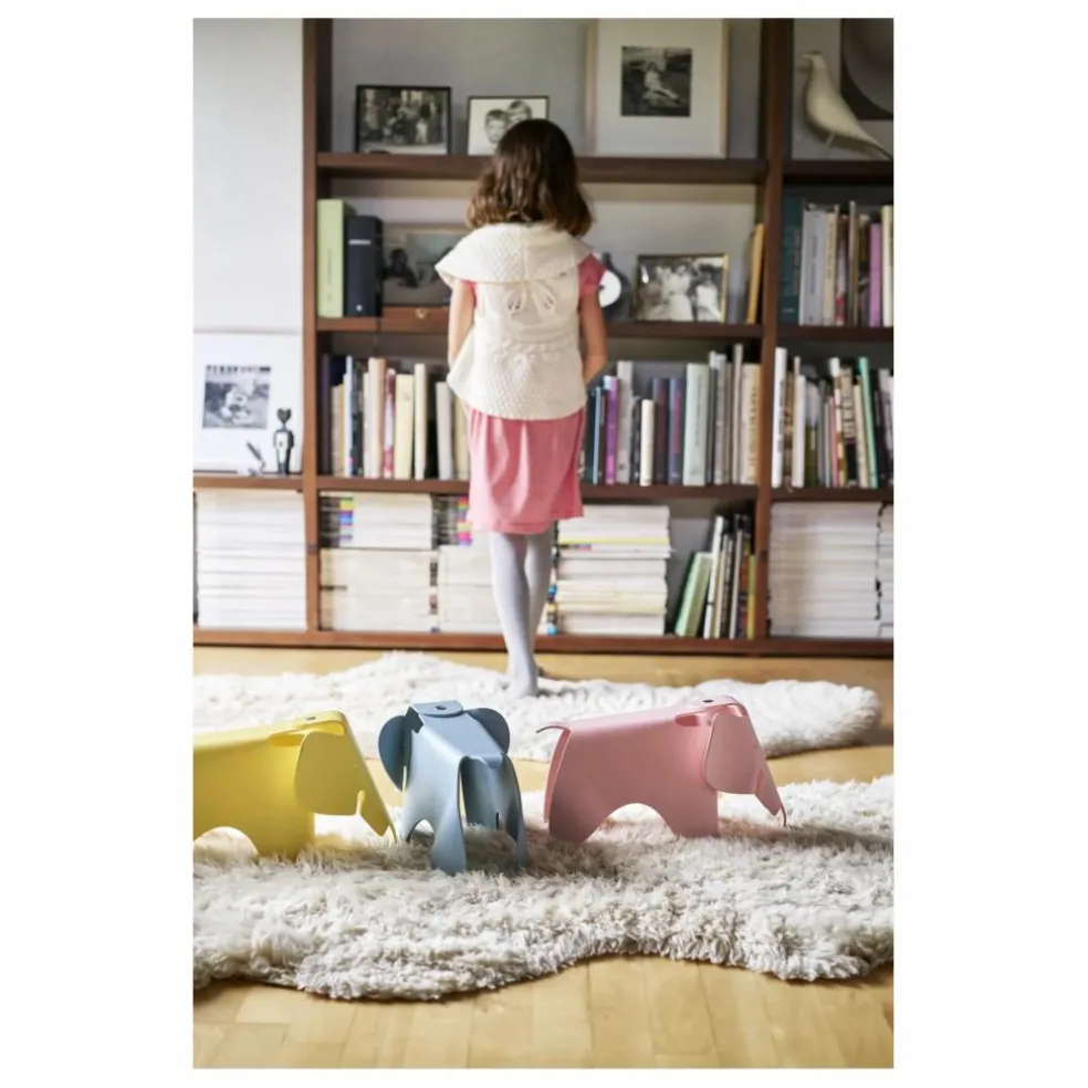 Tabouret petit Eléphant - Charles & Ray Eames | Gris bleuté