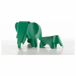 Tabouret petit éléphant Eames | Vert émeraude