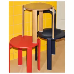 Tabouret Rey | Rouge