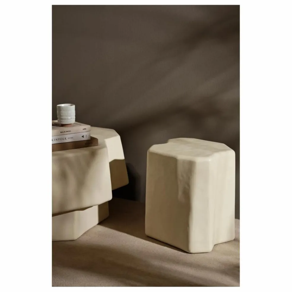 Tabouret Staffa | Ivoire