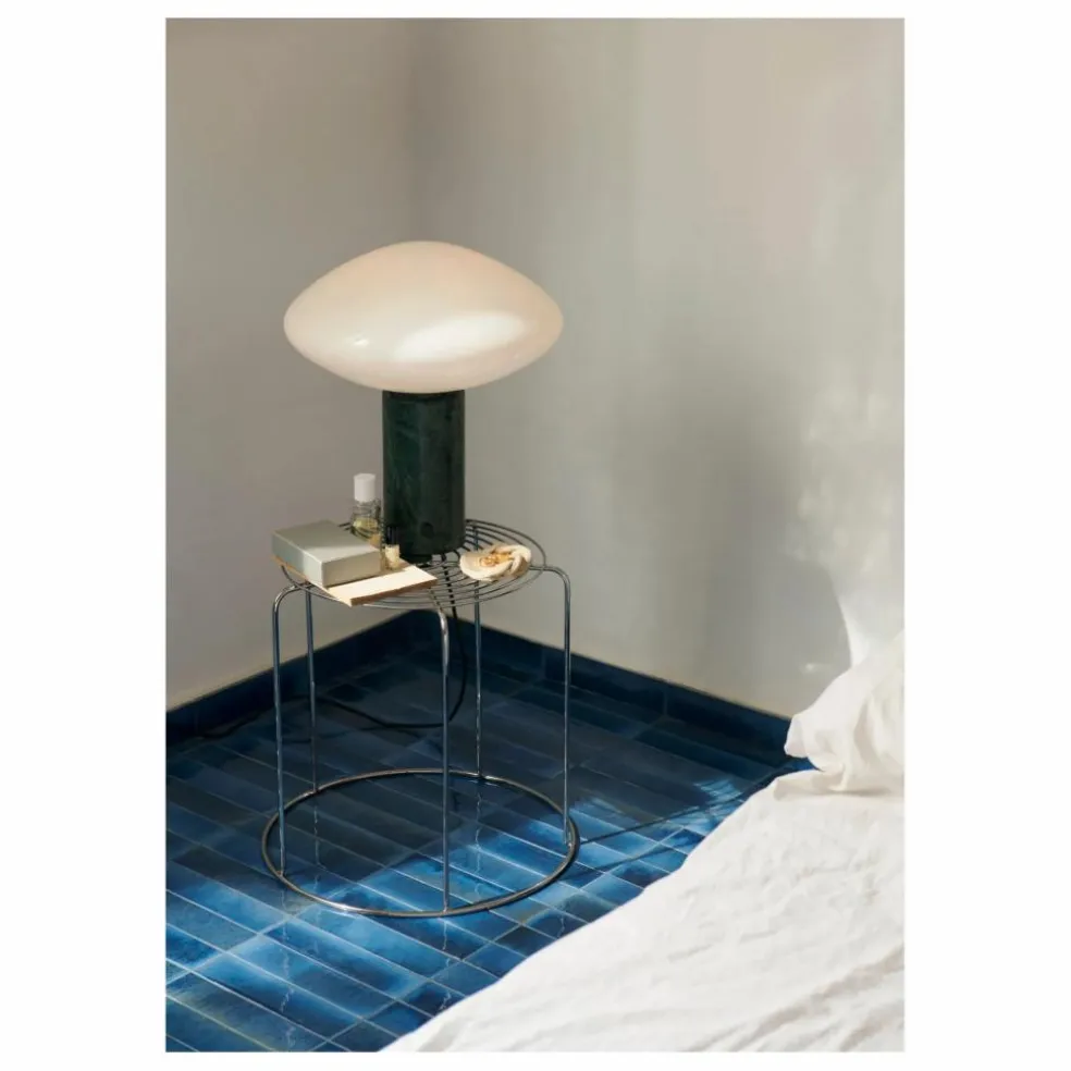 Tabouret Wire VP11, Verner Panton | Argenté