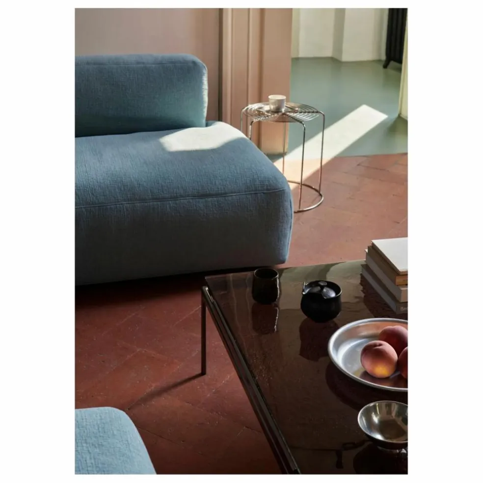 Tabouret Wire VP11, Verner Panton | Argenté