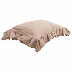 Taie d'oreiller Boho en Lin Lavé shaker | Calisson