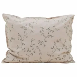 Taie d'oreiller Botany en percale de coton | Vert