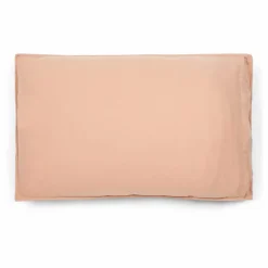 Taie d'oreiller Dili en voile de coton | Beige rosé
