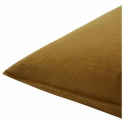 Taie d'oreiller Dili en voile de coton | Gold