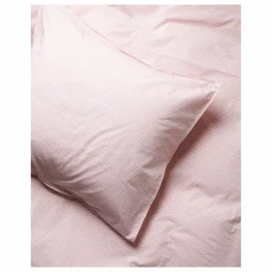 Taie d'oreiller en coton Striped | Rose