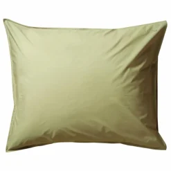 Taie d'oreiller en percale organique | Vert pistache