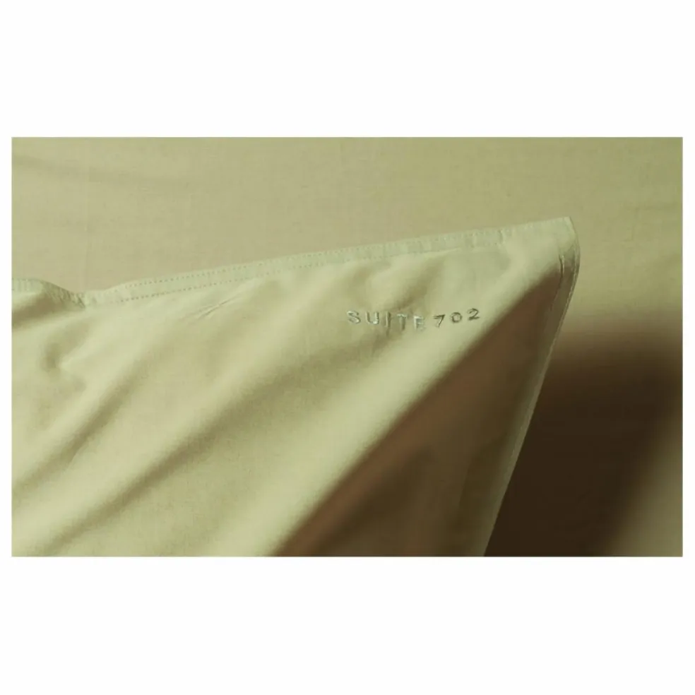 Taie d'oreiller en percale organique | Vert pistache