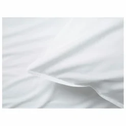 Taie d'oreiller en percale organique | Blanc