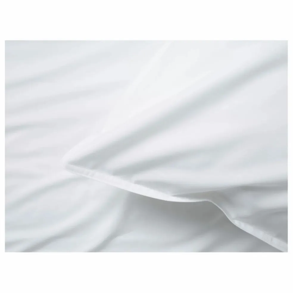 Taie d'oreiller en percale organique | Blanc