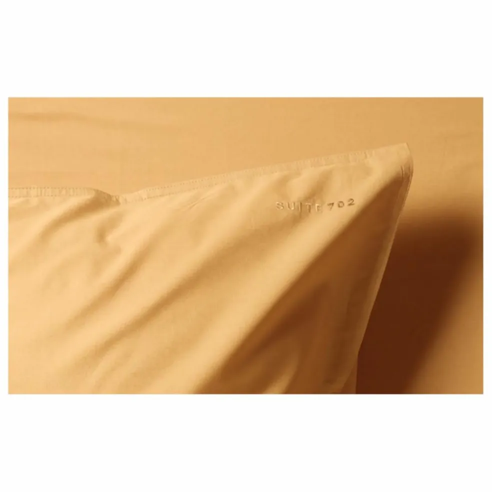 Taie d'oreiller en percale organique | Doré