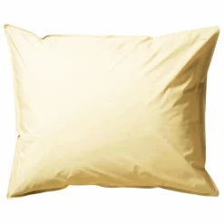 Taie d'oreiller en percale organique - Butter Yellow | Jaune