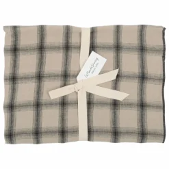 Taie d'oreiller Highlands en lin lavé | Beige rosé