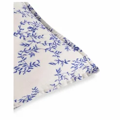 Taie d'oreiller Jardim en mousseline de coton | Cobalt