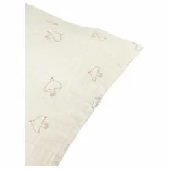 Taie d'oreiller Wabi-Sabi Hoshi Birds | Crème