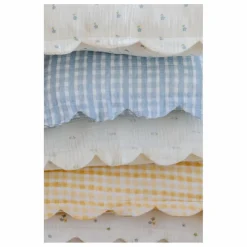 Taies d'oreiller Cottage en coton bio - Set de 2 | Bleu