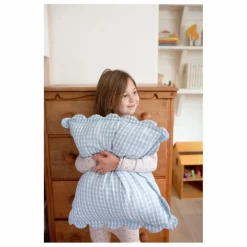 Taies d'oreiller Cottage en coton bio - Set de 2 | Bleu