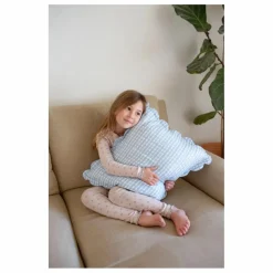 Taies d'oreiller Cottage en coton bio - Set de 2 | Bleu