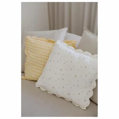 Taies d'oreiller Daisies en coton bio - Set de 2 | Ecru