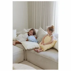 Taies d'oreiller Daisies en coton bio - Set de 2 | Ecru