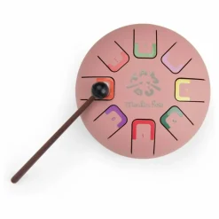 Tambour à languettes Après la pluie | Rose pêche
