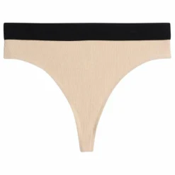 Tanga Callas Jersey Côtelé | Ecru