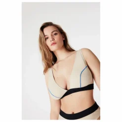 Tanga Callas Jersey Côtelé | Ecru