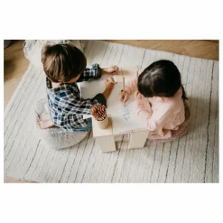 Tapis Arona en laine | Blanc coton