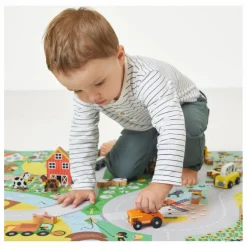Tapis avec circuit Campagne - Cross Roads