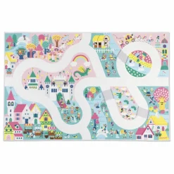 Tapis avec circuit Royaume enchanté - Cross Roads