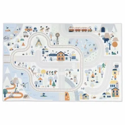 Tapis avec circuit Vallée blanche - Cross Roads