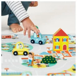 Tapis avec circuit Ville - Cross Roads