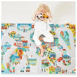 Tapis avec circuit Ville - Cross Roads