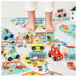 Tapis avec circuit Ville - Cross Roads
