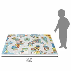 Tapis avec circuit Ville - Cross Roads