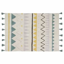 Tapis Azteca | Bleu