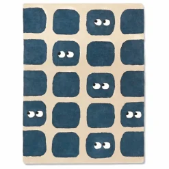 Tapis Bidules | Bleu marine