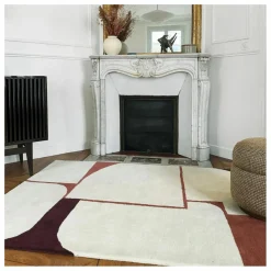 Tapis Binibeca | Rouge