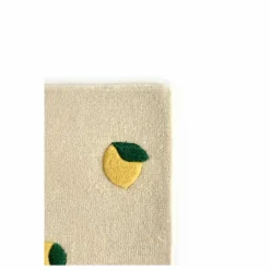 Tapis Citrons en laine | Beige