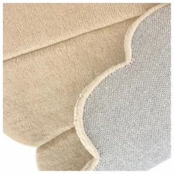 Tapis Coquillage en laine | Sable