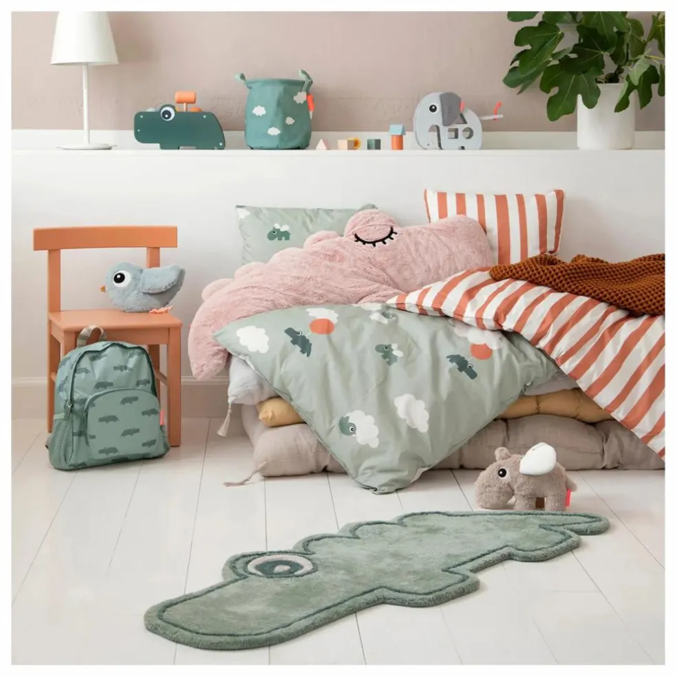Tapis Croco | Vert