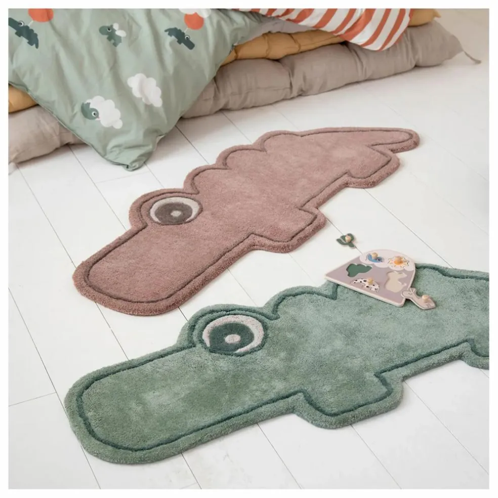 Tapis Croco | Vert