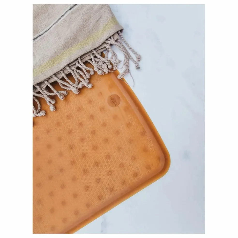 Tapis de bain anti-dérapant en caoutchouc naturel