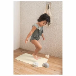 Tapis de bain anti-dérapant en caoutchouc naturel | Sable