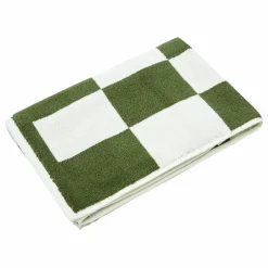 Tapis de bain Check | Matcha